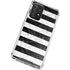 Black and White Striped Marble Galaxy A52 5G Clear Case