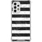 Black and White Striped Marble Galaxy A53 5G Clear Case