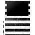 Black and White Striped Marble Galaxy Book 12in Skin