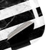 Black and White Striped Marble Galaxy Buds Pro Skin