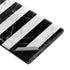 Black and White Striped Marble Galaxy Note 10 Plus Skin