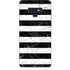 Black and White Striped Marble Galaxy Note 9 Skin
