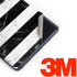 Black and White Striped Marble Galaxy Note 9 Skin