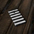 Black and White Striped Marble Galaxy Note 9 Skin