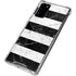 Black and White Striped Marble Galaxy Note20 5G Clear Case