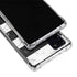 Black and White Striped Marble Galaxy Note20 5G Clear Case