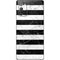 Black and White Striped Marble Galaxy Note20 5G Skin