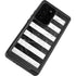 Black and White Striped Marble Galaxy Note20 Ultra 5G Waterproof Case