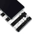 Black and White Striped Marble Galaxy S20 Fan Edition Skin