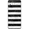 Black and White Striped Marble Galaxy S20 Skin