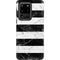 Black and White Striped Marble Galaxy S20 Ultra 5G Pro Case