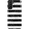 Black and White Striped Marble Galaxy S21 Plus 5G Pro Case