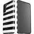 Black and White Striped Marble Galaxy S21 Plus 5G Pro Case