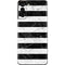 Black and White Striped Marble Galaxy S21 Plus 5G Skin