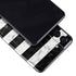 Black and White Striped Marble Galaxy S21 Plus 5G Skin