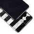 Black and White Striped Marble Galaxy S21 Ultra 5G Skin