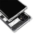 Black and White Striped Marble Galaxy S22 Ultra Clear Case