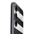 Black and White Striped Marble Galaxy S23 Plus Skin