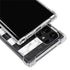 Black and White Striped Marble Galaxy S24 Ultra Clear Case