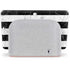 Black and White Striped Marble Google Home Hub Skin