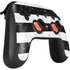 Black and White Striped Marble Google Stadia Controller Skin