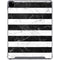 Black and White Striped Marble iPad Pro 12.9in (2020) Clear Case