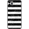 Black and White Striped Marble iPhone 11 Pro Max Skin