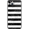Black and White Striped Marble iPhone 11 Pro Skin