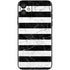 Black and White Striped Marble iPhone 11 Skin