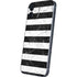 Black and White Striped Marble iPhone 12 Mini Skin