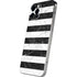 Black and White Striped Marble iPhone 12 Pro Skin