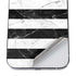 Black and White Striped Marble iPhone 12 Pro Skin