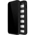 Black and White Striped Marble iPhone 12 Pro Waterproof Case