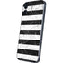 Black and White Striped Marble iPhone 12 Skin