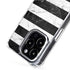 Black and White Striped Marble iPhone 13 Pro MagSafe Case