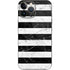 Black and White Striped Marble iPhone 13 Pro Max Skin