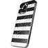 Black and White Striped Marble iPhone 14 Pro Max Skin
