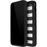 Black and White Striped Marble iPhone 14 Pro Max Waterproof Case