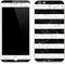 Black and White Striped Marble iPhone 6/6s Plus Skin