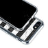 Black and White Striped Marble iPhone SE (2nd & 3rd Gen) Clear Case