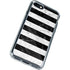 Black and White Striped Marble iPhone SE (2nd & 3rd Gen) Clear Case
