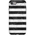 Black and White Striped Marble iPhone SE (2nd & 3rd Gen) Pro Case