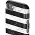 Black and White Striped Marble iPhone SE (2nd & 3rd Gen) Pro Case