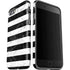 Black and White Striped Marble iPhone SE (2nd & 3rd Gen) Pro Case