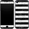 Black and White Striped Marble iPhone SE (2nd & 3rd Gen) Skin