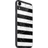 Black and White Striped Marble iPhone SE (2nd & 3rd Gen) Skin