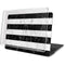 Black and White Striped Marble MacBook Pro 16in (2019-20) Case plus Skin