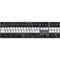 Black and White Striped Marble Magic Keyboard with Numeric Keypad Skin