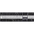 Black and White Striped Marble Magic Keyboard with Numeric Keypad Skin