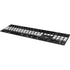 Black and White Striped Marble Magic Keyboard with Numeric Keypad Skin